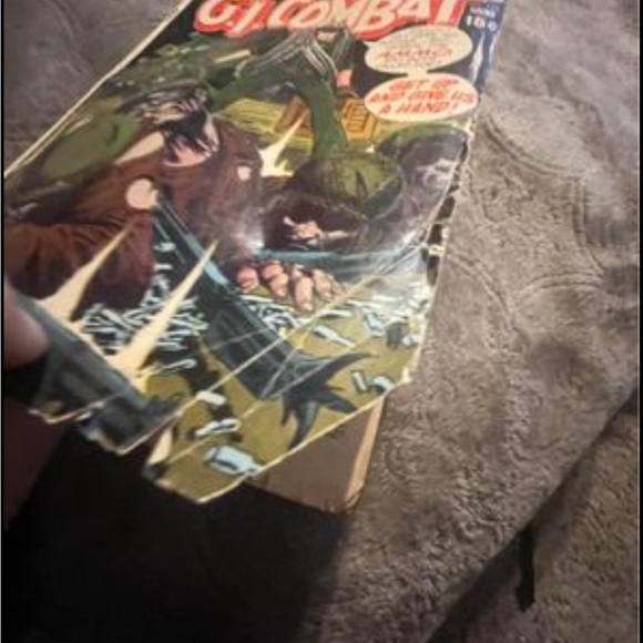 G.I. Combat #142 June-July 1970 15 cent . Comic book . The Haunted Tank - Picture 9 of 10